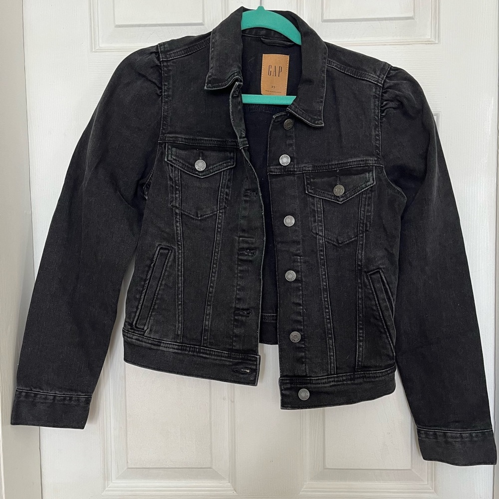 Gap Black Jean Jacket